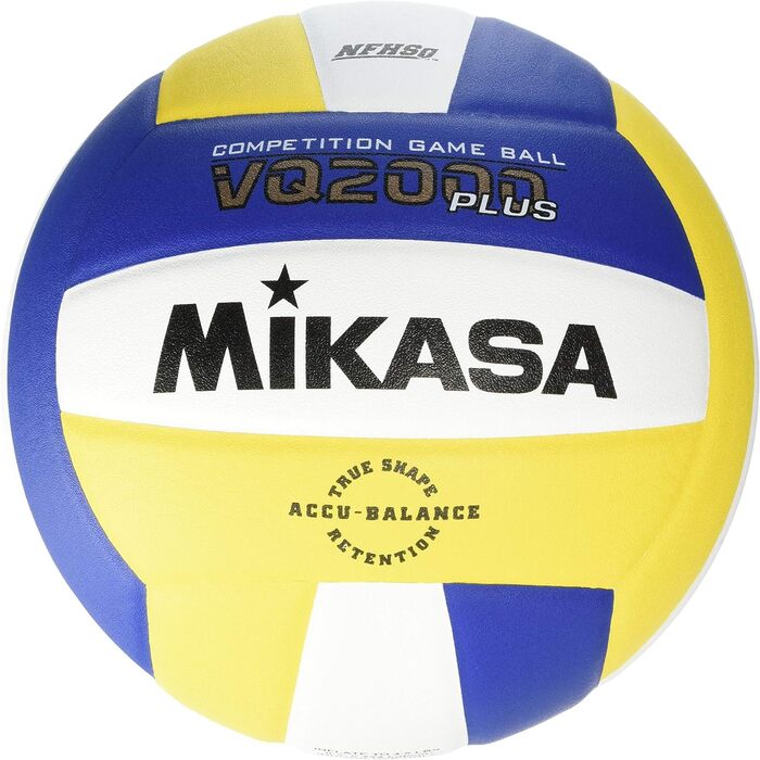 Волейбольний м'яч Mikasa VQ2000 Micro Cell - rot/weiß/blau (Королівський синій, золото)