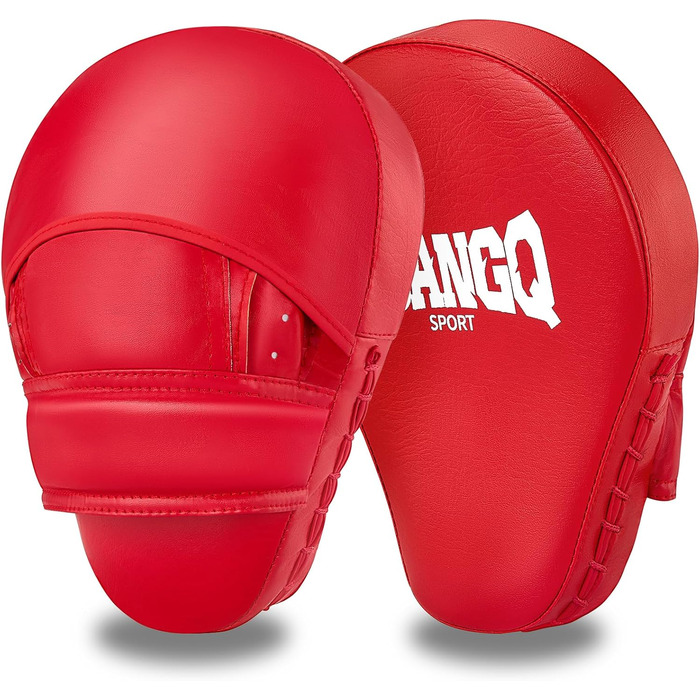 Боксерські рукавички Boxpads для тренувань, ударів та захисту, MMA, Муай Тай, Кікбоксинг, бокс (червоні)