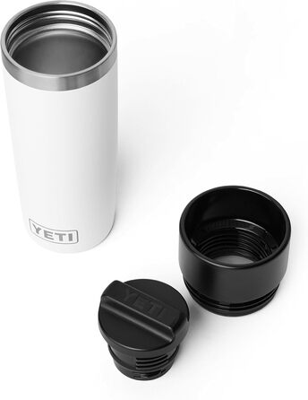 Термофляга YETI Rambler 16 oz (473 мл) з кришкою Commuter – білий колір