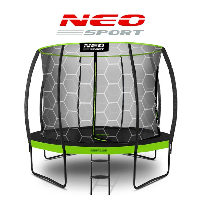 Батут із сіткою NEOSPORTS 312 см FT 10 (304-312 см)