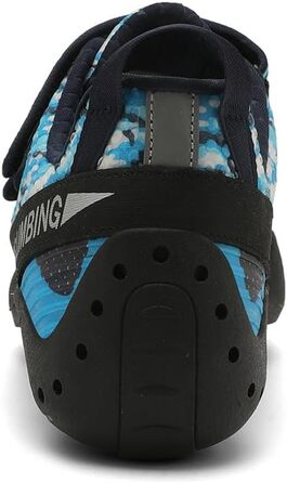 Жіночі скельні туфлі для скелелазіння, антиковзаючі, для залу та вулиці, з двома ремінцями, для початківців (34 EU, блакитні)