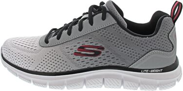 Чоловічі кросівки Skechers Max Cushioning Arch Fit (розмір 48.5 EU, колір Gray Black) — ортопедичні з амортизацією