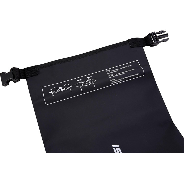 Водонепроникні сумки Cressi для дорослих (унісекс), чорні, 5 л, без застібки-блискавки