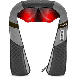 Масажер RENPHO для шиї та плечей з підігрівом, 3D-масаж глибоких тканин, масажер для спини, подарунок для жінок