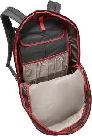 Туристичний рюкзак VAUDE Wizard 24+4 літри, водовідштовхувальний, для жінок і чоловіків, комфортна спинка, багато відділень, колір червоний (Redeva)