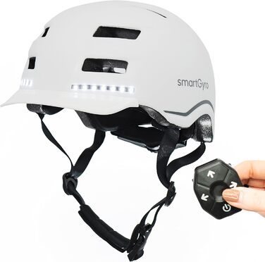 Розумний велосипедний шолом SMARTGYRO з LED-підсвічуванням