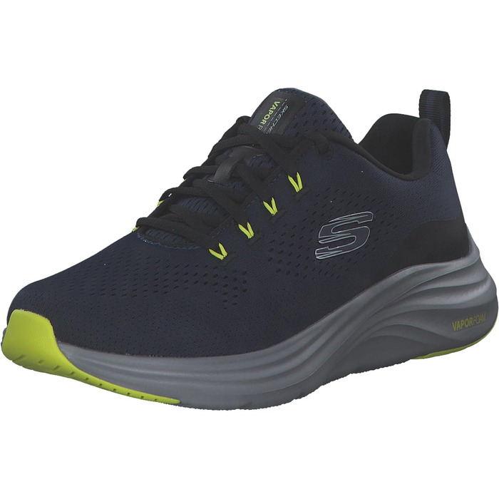 Чоловічі кросівки Skechers Vapor Foam, 43 EU, Navy Mesh Synthetic Lime Trim