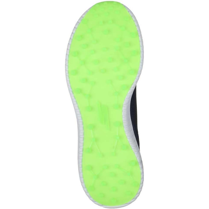 Чоловічі гольф-туфлі Skechers Max Fairway 4 без шипів, 42.5 EU, темно-синій/лаймовий