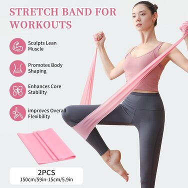 Набір для пілатесу на 10 частин: все необхідне для дому та занять на вулиці. Включає фітбол, кільце, стрічку та сумку для перенесення.