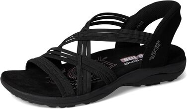 Скеchers Reggae Slim-Simply Stretch: жіночі спортивні сандалі, чорні (35 EU)