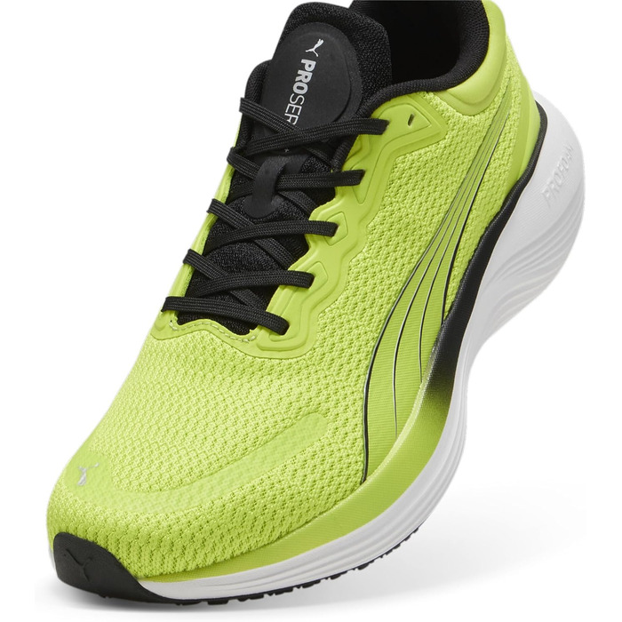 Кросівки Puma Scend Pro для бігу по асфальту, унісекс, 44 EU, Лайм/Чорний