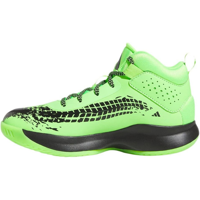 Дитячі кросівки adidas Cross Em Up 5 K Wide для бігу та тренувань (39 1/3 EU, Team Solar Green/Core Black)