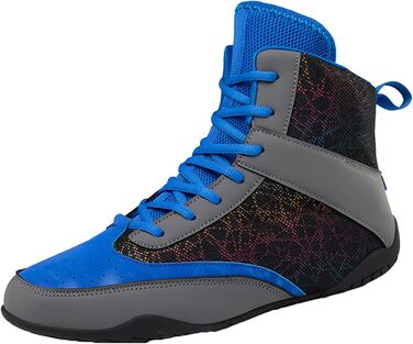 Жіночі боксові черевики для фітнесу та кікбоксингу. Спортивні, неслизькі кросівки для занять воркауту. Білі, сірі, розмір 35 EU