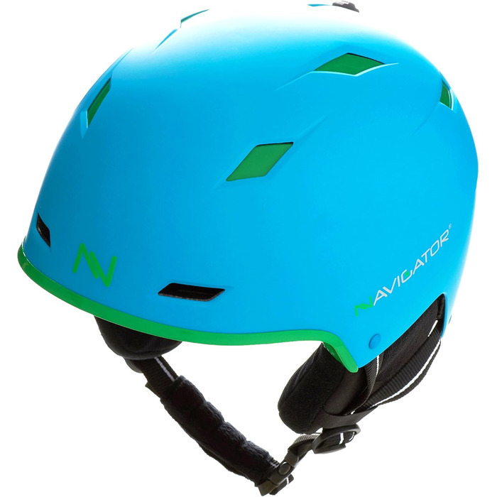 Шолом для лиж і сноуборду NAVIGATOR TUKAN, регульований, синій, розмір M-XL (58-62 см)