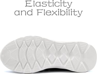 Чоловічі кросівки для бігу та занять спортом Damyuan: легкі, дихаючі, для бігу, тренувань, прогулянок та повсякденного носіння (40 EU, чорно-білі)