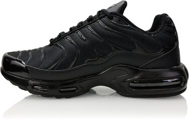 Чоловічі та жіночі кросівки для бігу та спорту, чорні, розмір 38 EU