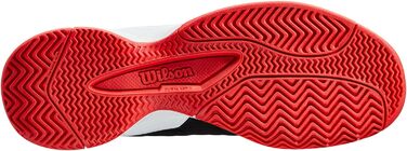 Кросівки для дітей Wilson Rush Pro Junior - чорно-біло-червоні