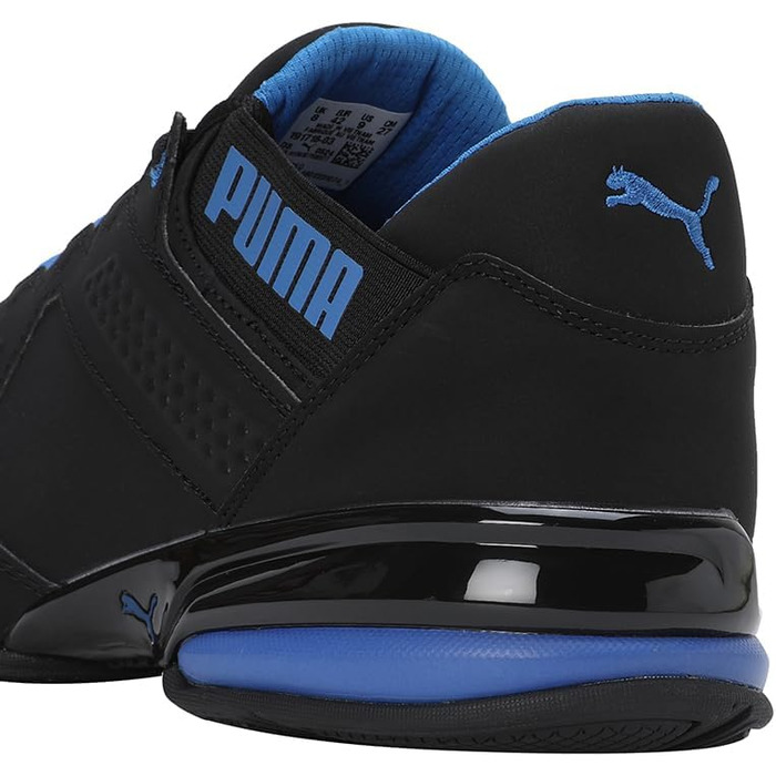 Чоловічі кросівки PUMA Enzin SL V2 для бігу та повсякденного носіння (42.5 EU, Puma Black Lapis Blue)