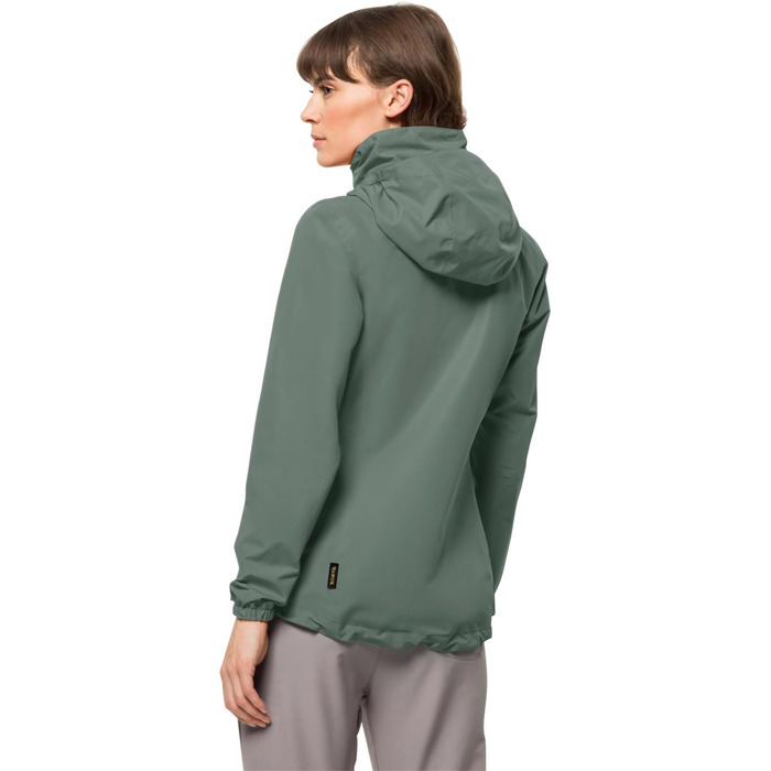 Жіноча вітрівка Jack Wolfskin Stormy Point 2l Jkt W, колір hedge green, розмір XS