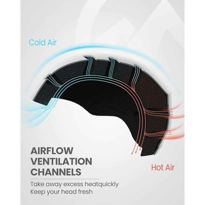 Набір для сноубордингу та лижного спорту Outdooraster: шолом, маска PRO, для жінок, чоловіків, молоді, білий, XL