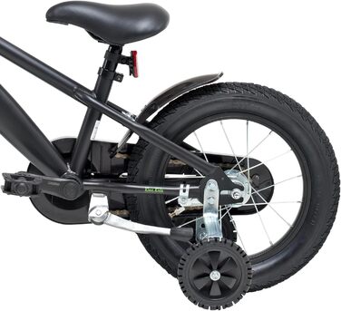 Дитяче велосипед Bachtenkirch 12 дюймів, матовий чорний, для хлопчиків від 3 років