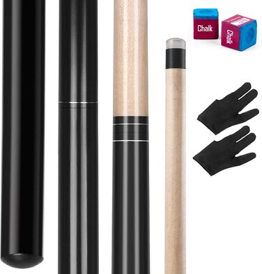 AKLOT: Більярдний кий для пулу з жорстким ударом, 20/23~25oz, 14mm наконечник Bakelite, для потужних ударів та стрибків