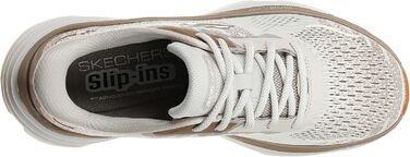 Жіночі кросівки Skechers D'lux Vapor Evening Glow, білі, багатоколірні (37 EU, натуральна шкіра)