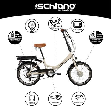 Електровелосипед F.lli Schiano E-Star 20