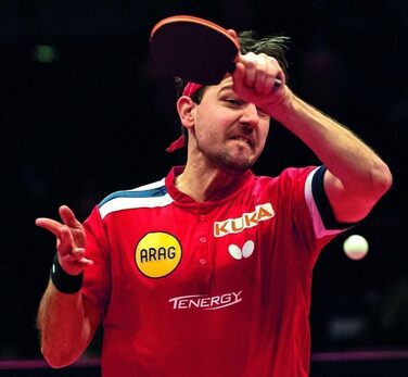 Професійна ракетка для настільного тенісу Butterfly Timo Boll SG99 з ITTF сертифікованим покриттям Wakaba, анатомічною ручкою smart.Grip для тактичних гравців