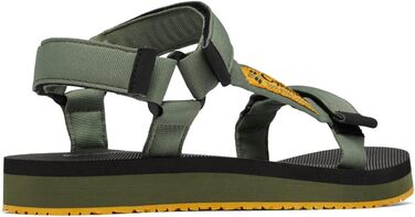 Columbia Breaksider Sandal: Чоловічі сандалі для активного відпочинку, 46 EU, зелений (Mosstone/Golden Yellow)