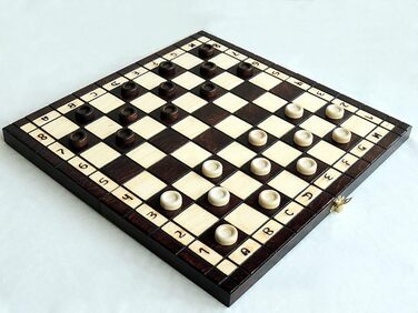 Набір 3 в 1: шахи, нарди, шашки Master of Chess, 35 см, дерев'яний, ручна робота, для дітей і дорослих, дорожній варіант