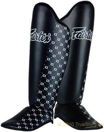 Захист гомілки та стопи Fairtex SP5 Super Comfort, чорний, S