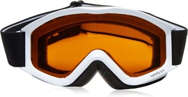 Дитяча лижна маска Uvex Speedy Pro, чорна, лінзи Lasergold, антифог, підвищена контрастність, розширене поле зору