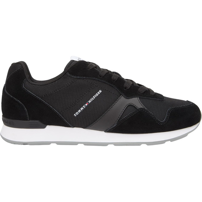 Чоловічі кросівки Tommy Hilfiger Runner Icon Mix FM0FM05679 низькі, чорні, розмір 43 EU