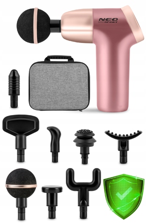 Ручний масажер NEO-SPORT NS-500, Рожевий