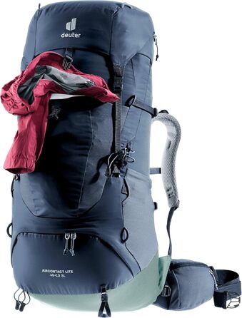 Жіночий туристичний рюкзак Deuter Aircontact Lite 45+10 SL, легкий