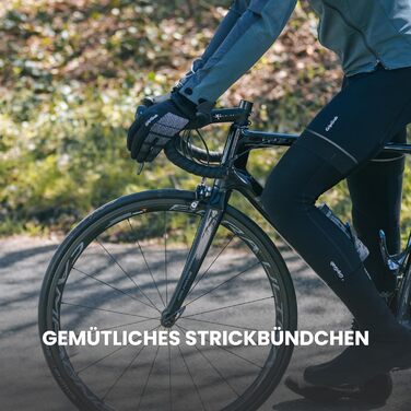 GripGrab Ride Winter - велосипедні рукавички для їзди взимку, чорні, теплі, флісові