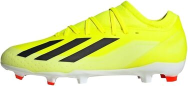 Кросівки футбольні adidas X Crazyfast 3 FG для штучного покриття, 42 EU, Solar Yellow/Core Black/Cloud White