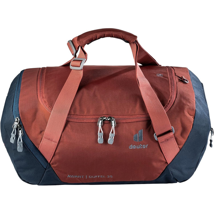 Спортивна сумка Deuter AViANT Duffel 35 л для подорожей, червоно-синя