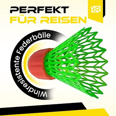 Набір для кросмінтону Crossminton Jugendset 4, жовтий