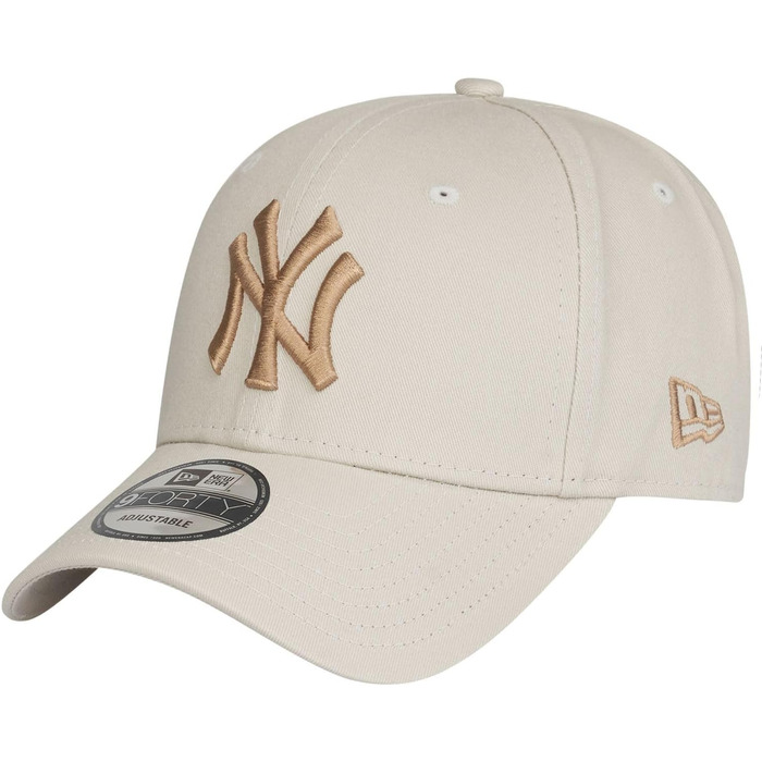 Кепка бейсболка New Era 9Forty Strapback New York Yankees, Stone, універсальний розмір