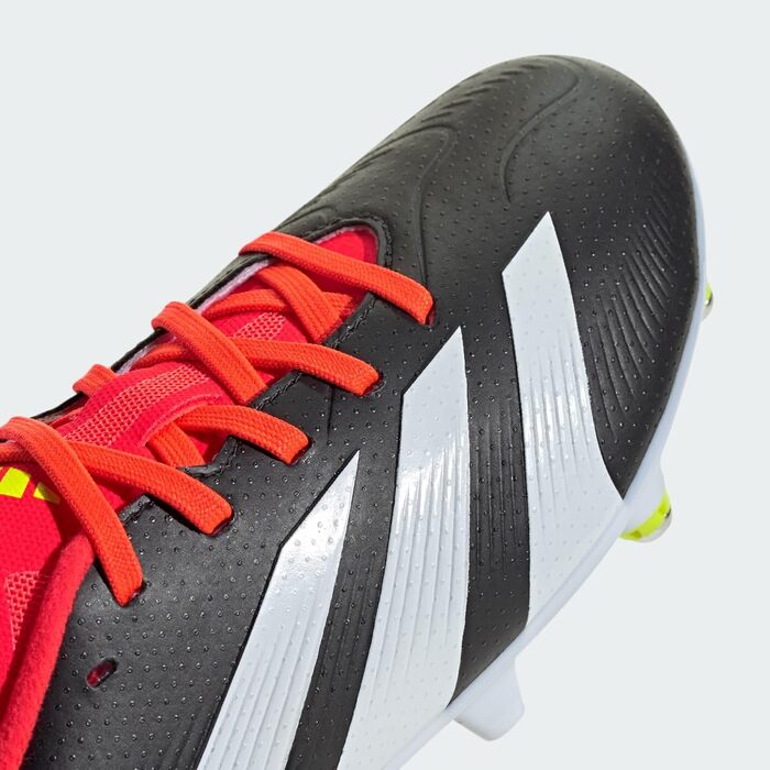Кросівки для футболу Adidas Predator 24 League Soft Ground (33 EU) - Чорний, Білий, Червоний