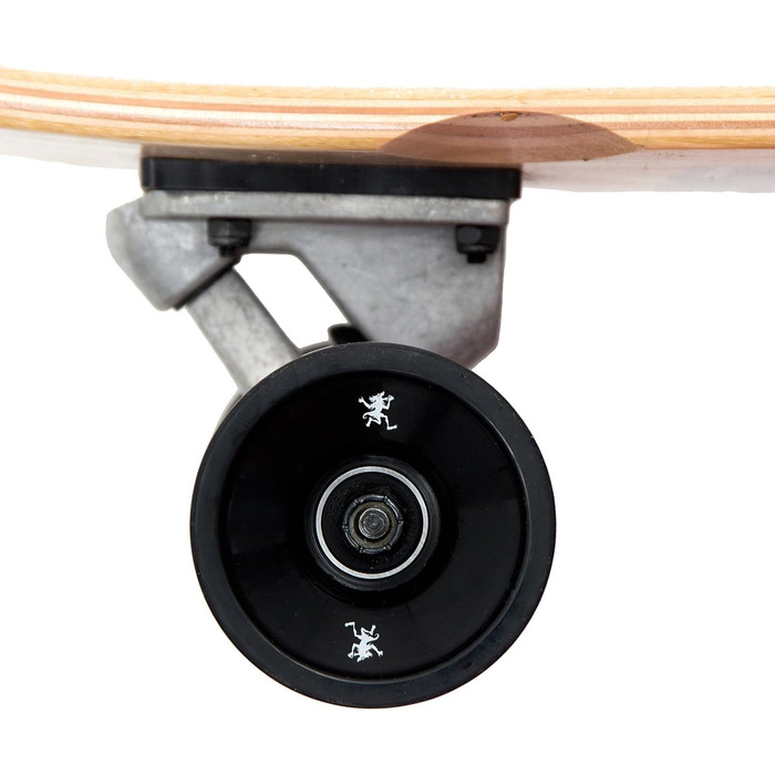 Лонгборд Apollo Hawaiian Wulff Bamboo з підшипниками ABEC, Drop Through, для фрірайду та круїзингу