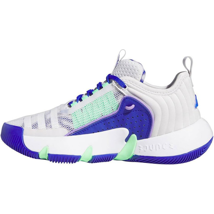 Кросівки баскетбольні adidas Trae Unlimited (34 EU, сірий, білий, синій)