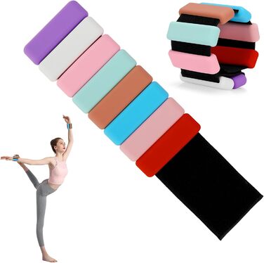 Гантелі на зап'ястя та щиколотки Kasanni 2 шт. (по 0,5 кг) для ніг та рук, Pilates, йога, танці, біг, плавання