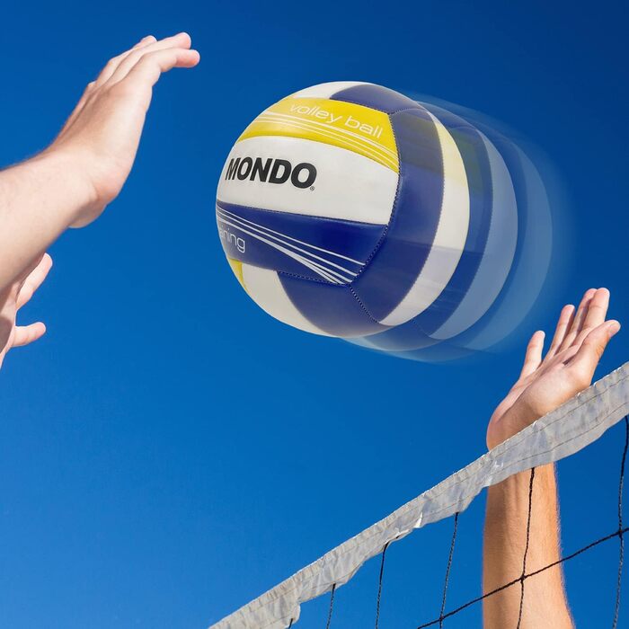 М'яч для волейболу Mondo Toys, розмір 5, PVC, Soft Touch, для пляжного волейболу та тренувань