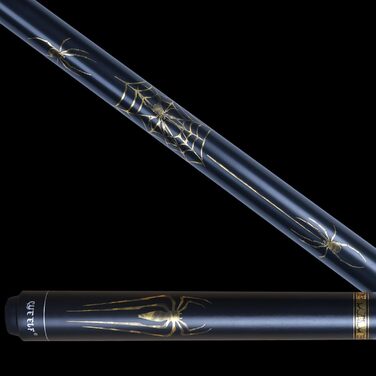 Більярдний кий CUEELF Spider Profi: якісний кий з чохлом, 21 oz, жовтий