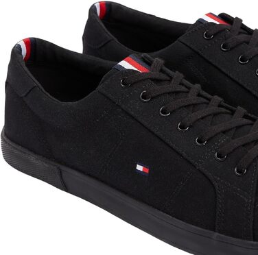 Чоловічі кеди Tommy Hilfiger Vulcanized Sneaker, чорні (розмір 46 EU)