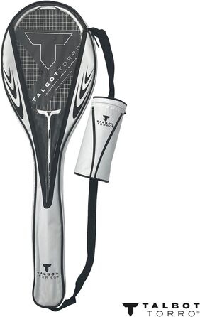 Бадмінтонний набір Talbot-Torro Isoforce 211: графітова ракетка, 3 волани, чохол