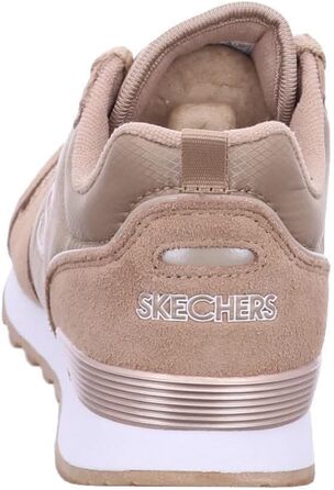 Кросівки Skechers OG 85-Goldn Gurl жіночі, бежевий замша та нейлон з рожевим золотим оздобленням, розмір 40 EU